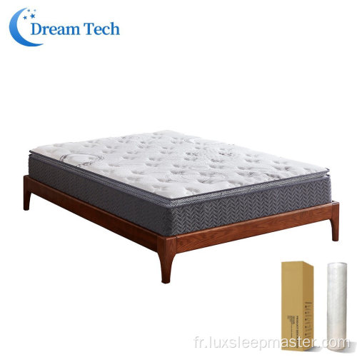 Matelas de rouleau de ressort de poche de meubles de chambre à coucher personnalisés